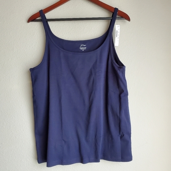 J. Crew Slim Perfect Tank size 2X NWT - Picture 1 of 6